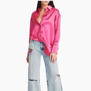 SER.O.YA Mel top hot pink color size XS